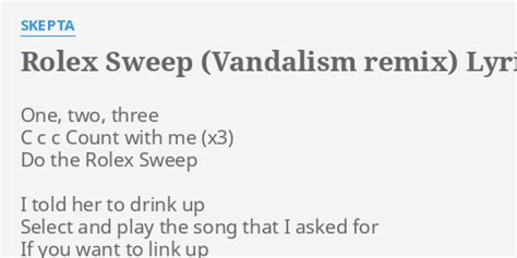 skepta sweep lyrics.